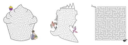 Лабиринты для детей 5-6 лет
