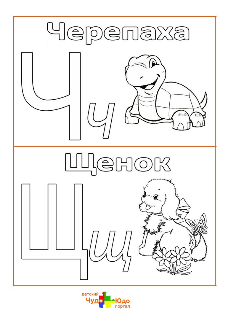 Буквы Ч,Щ