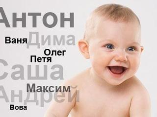 Самые популярные детские имена