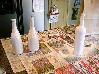 Декорируем бутылки своими руками