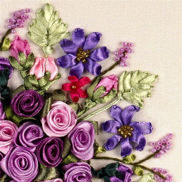 Вышиваем лентами