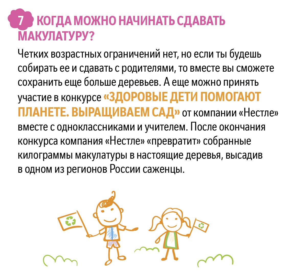 Когда здавать макулатуру