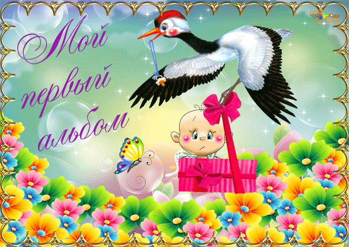 Первый альбом малыша