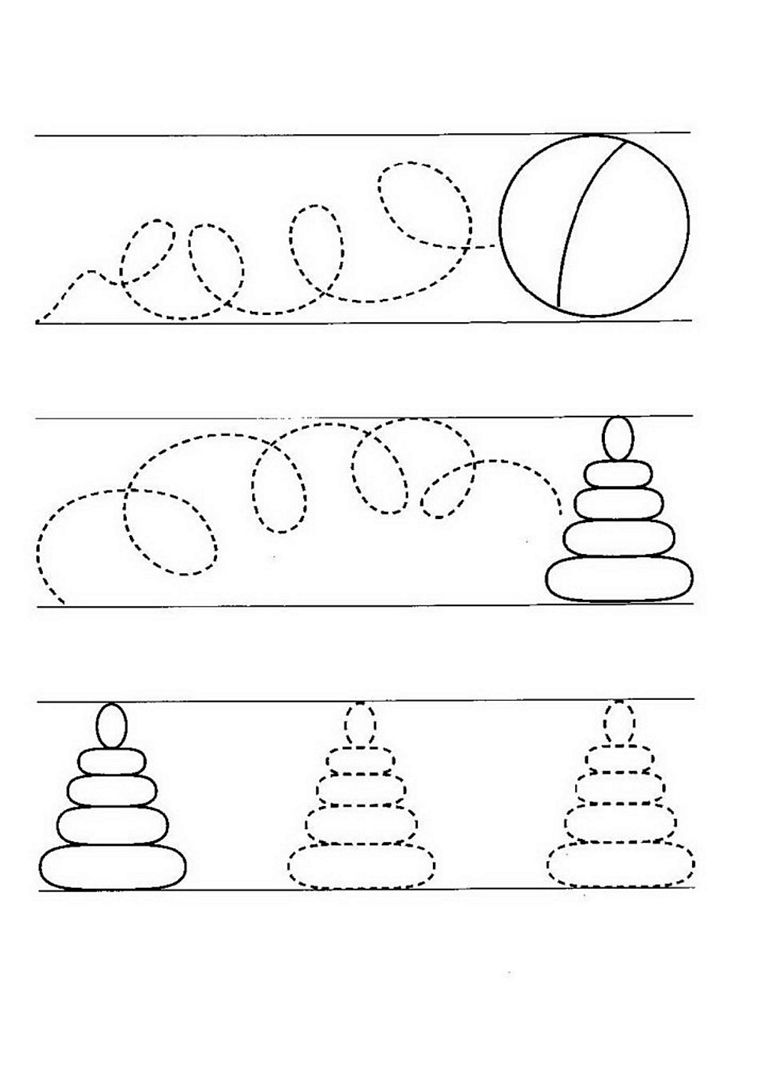 Прописи для детей 3-4 лет