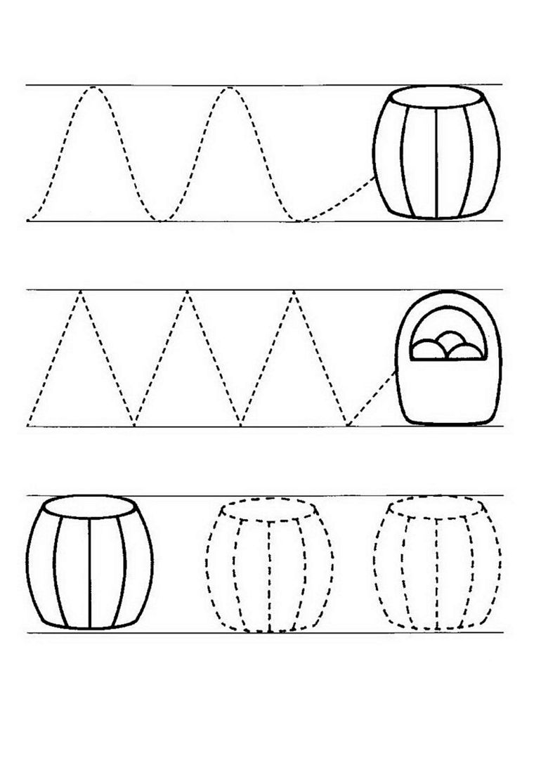 Прописи для детей 3-4 лет