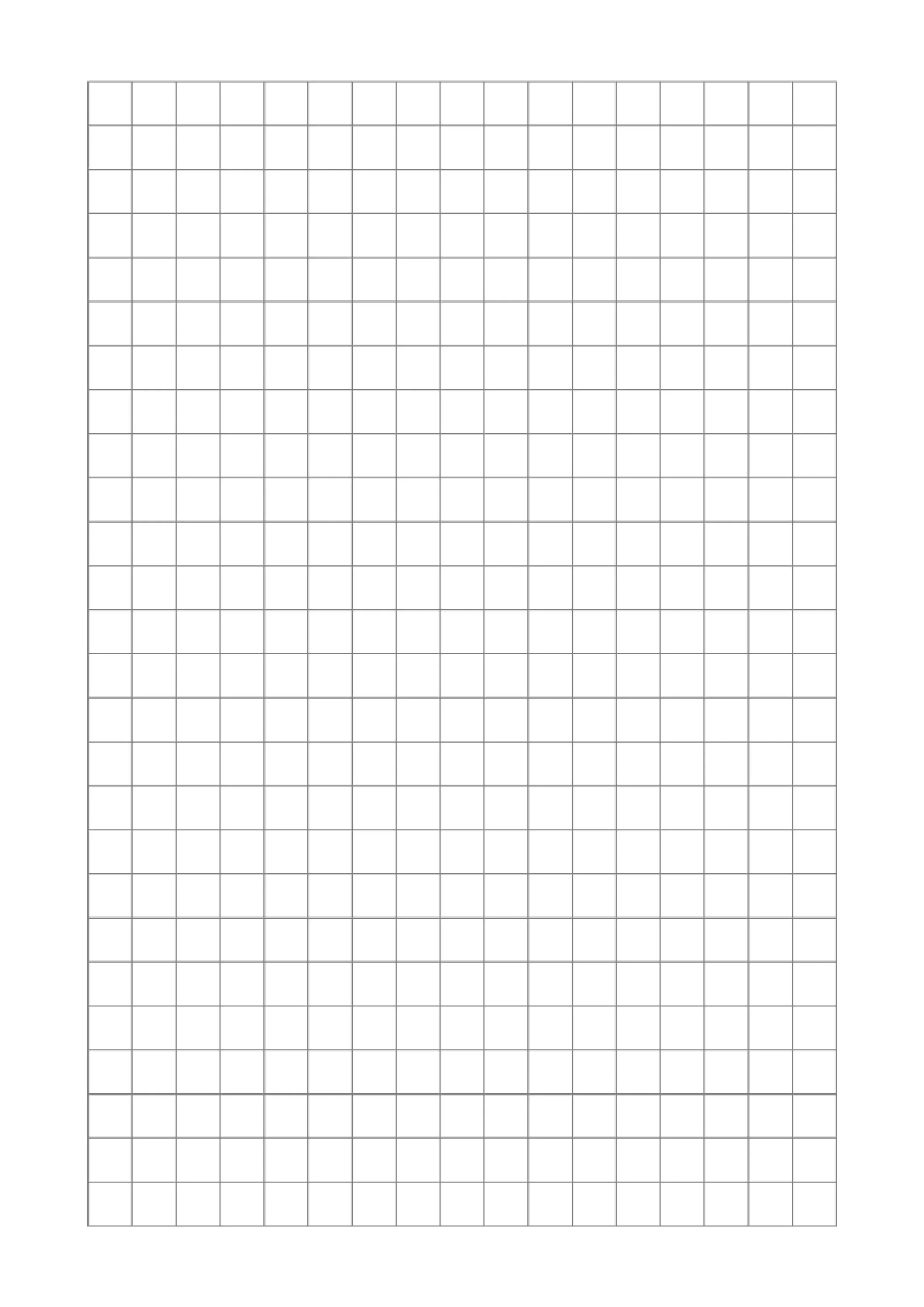 Разлиновка А4 в клетку