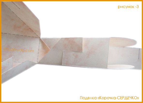 Поделка Коробочка-Сердечко