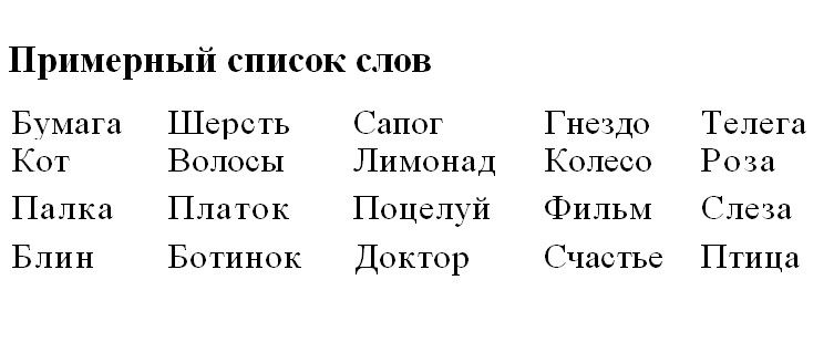 Упражнения на развитие воображения у детей дошкольного возраста