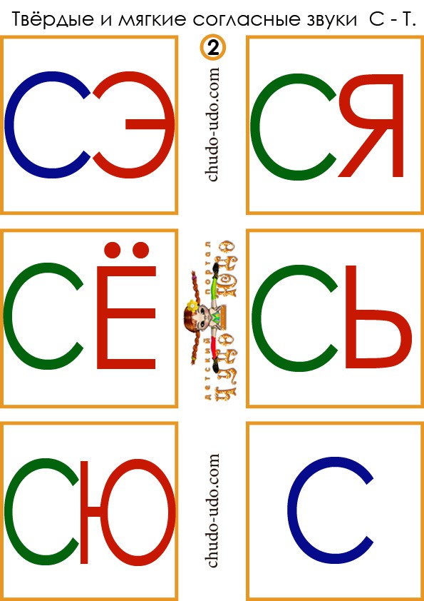 карточки слоги сэ ся сё сь сю с