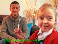 5-летняя девочка спасла отца от смерти