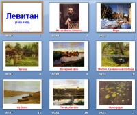 картины левитана презентация