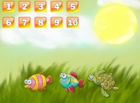 Онлайн игра для малышей &quot;Математика - Счет от 1 до 10&quot;