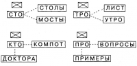Найди слова со слогом - задание по чтению