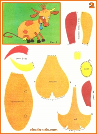 Игрушки &quot;Корова. Бык&quot;