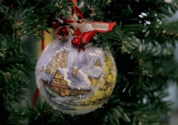 Новогодние шары своими руками на 2018 год